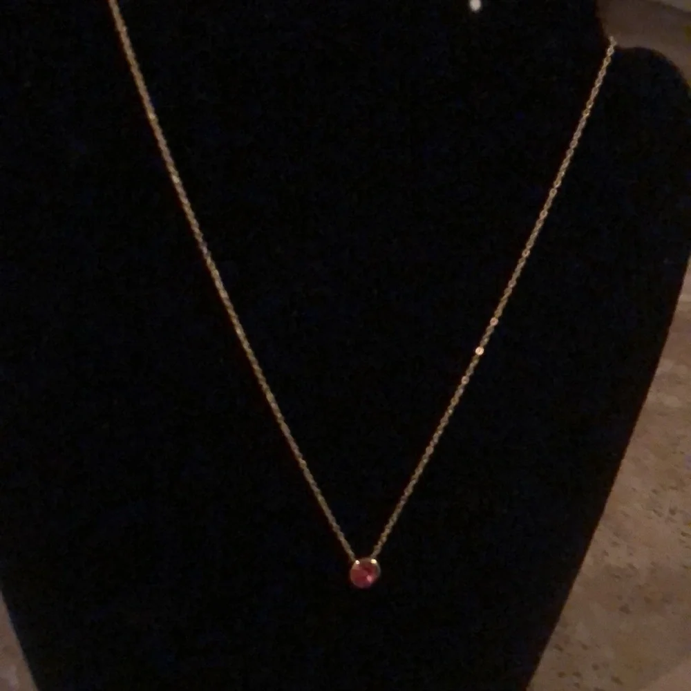 Minimalist Gemstone Necklace - Picture 6 of 11